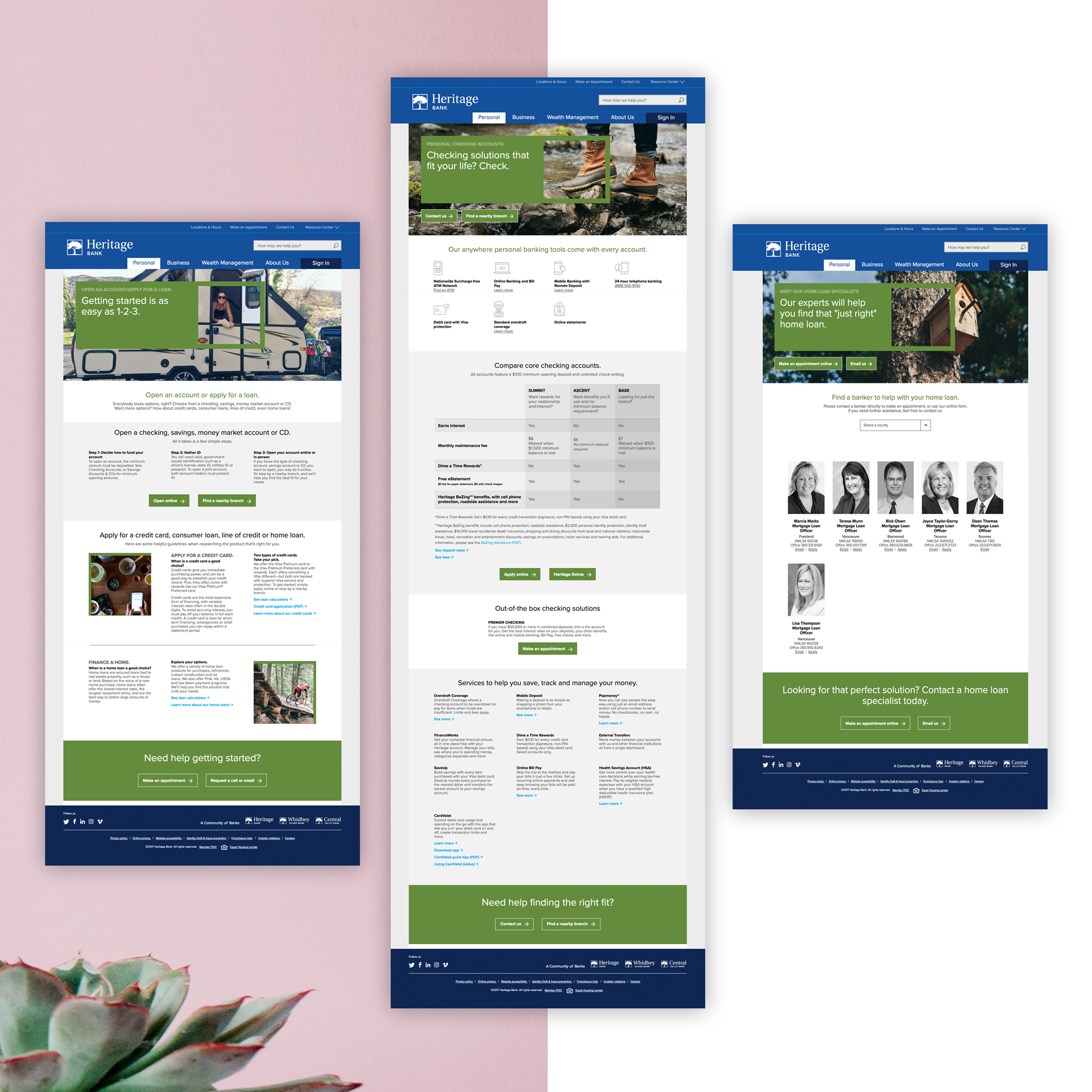  CONCEPT We gutted their old site and reworked the entire site architecture, user experience, grid and content. To modernize the site, we applied the new brand look to all of the pages, and opened up the site to be more flexible with larger images, U