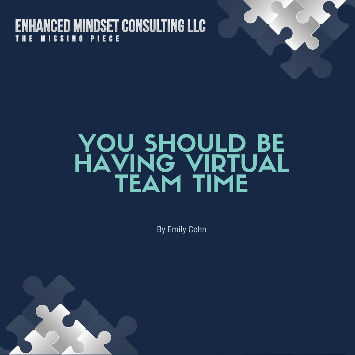 You should be having virtual team time 
