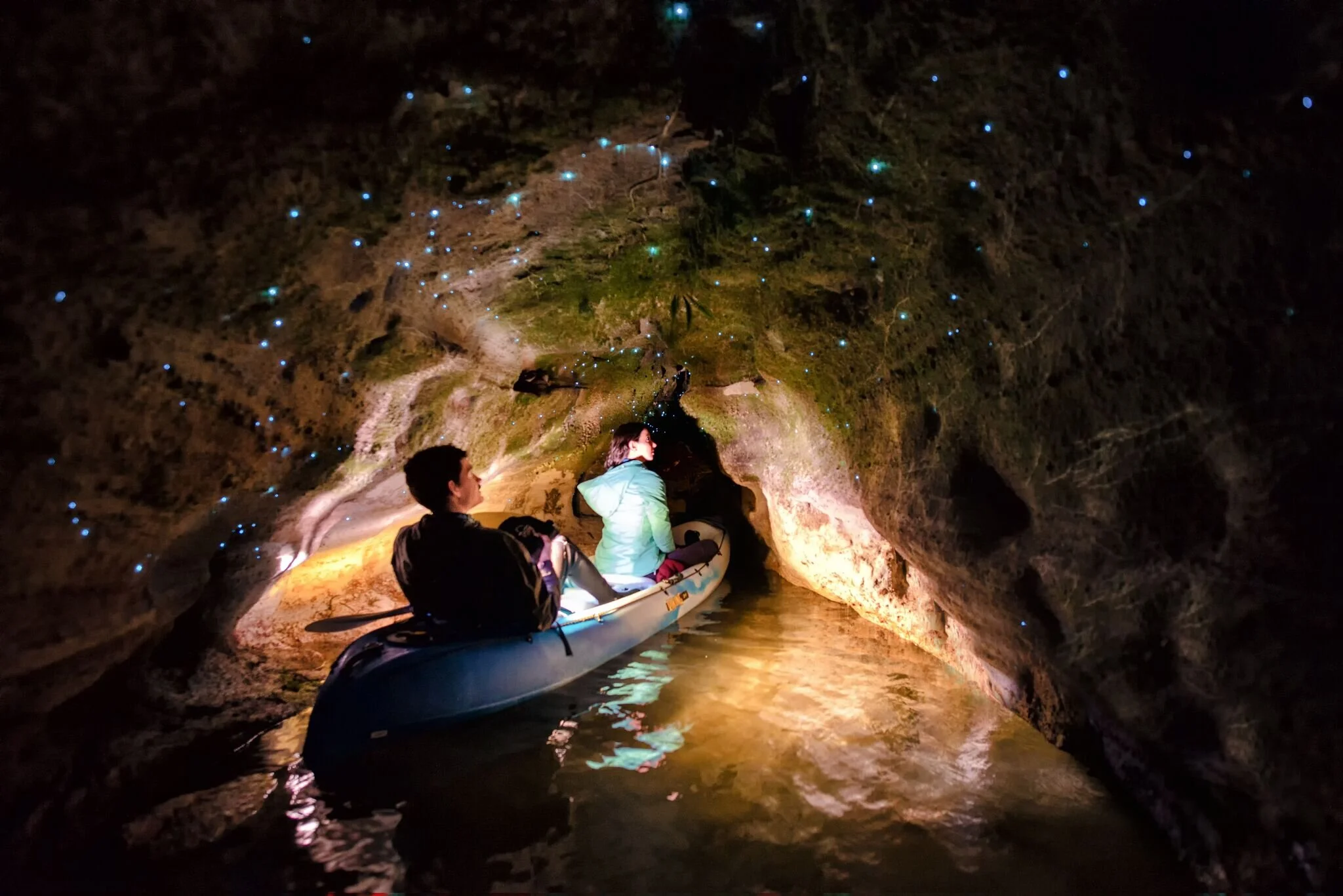 Glow Worm Kayak Tour Rotorua Paddle Board