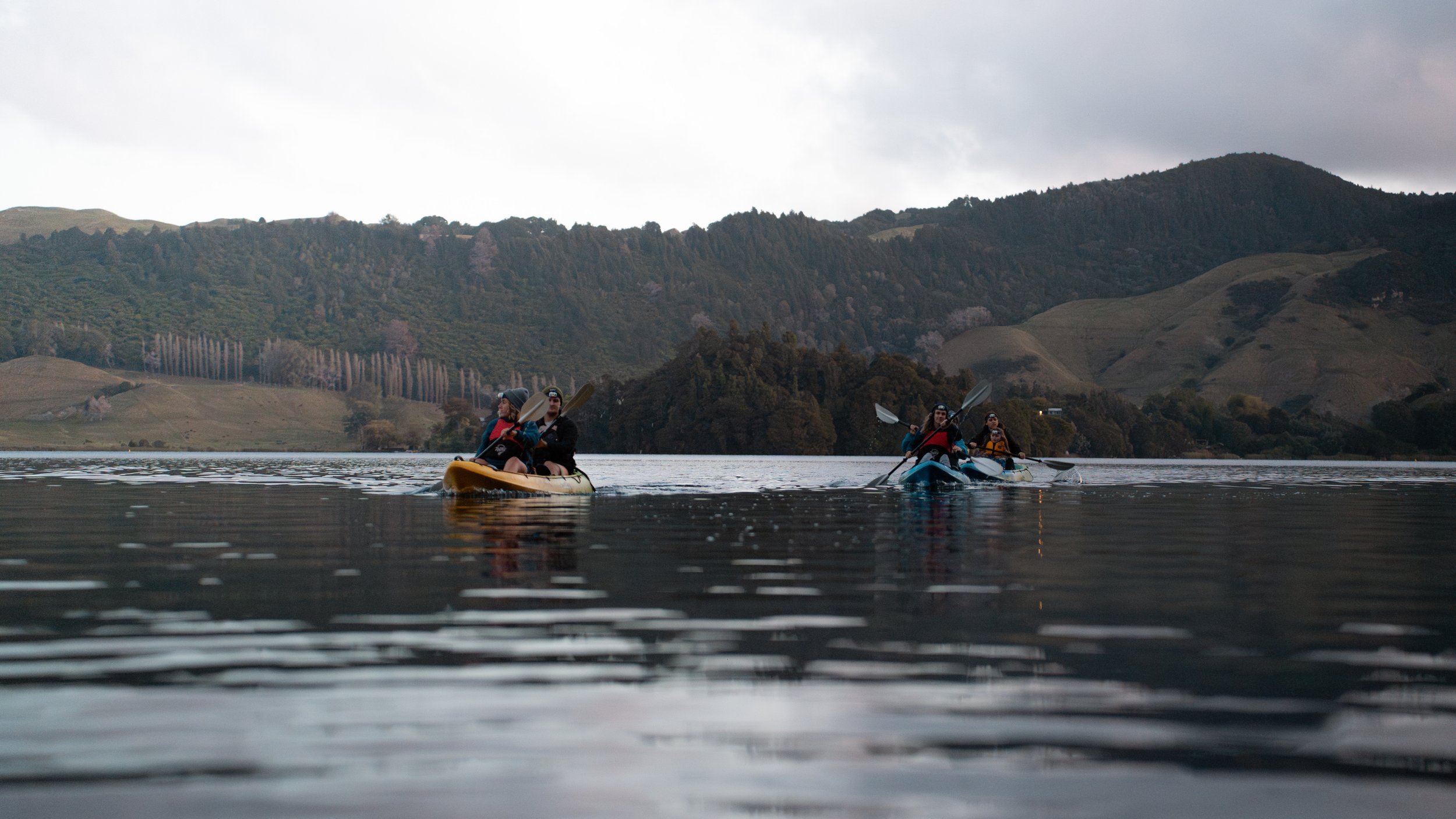 Group Kayaking along Lake Okeraka.jpg