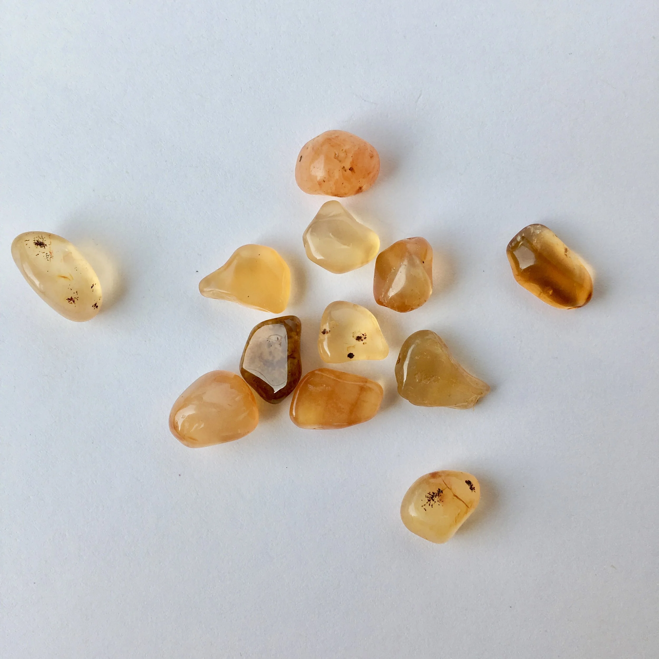 Carnelian: Seductive, power, inner goddess. Use for promoting self-love and care.