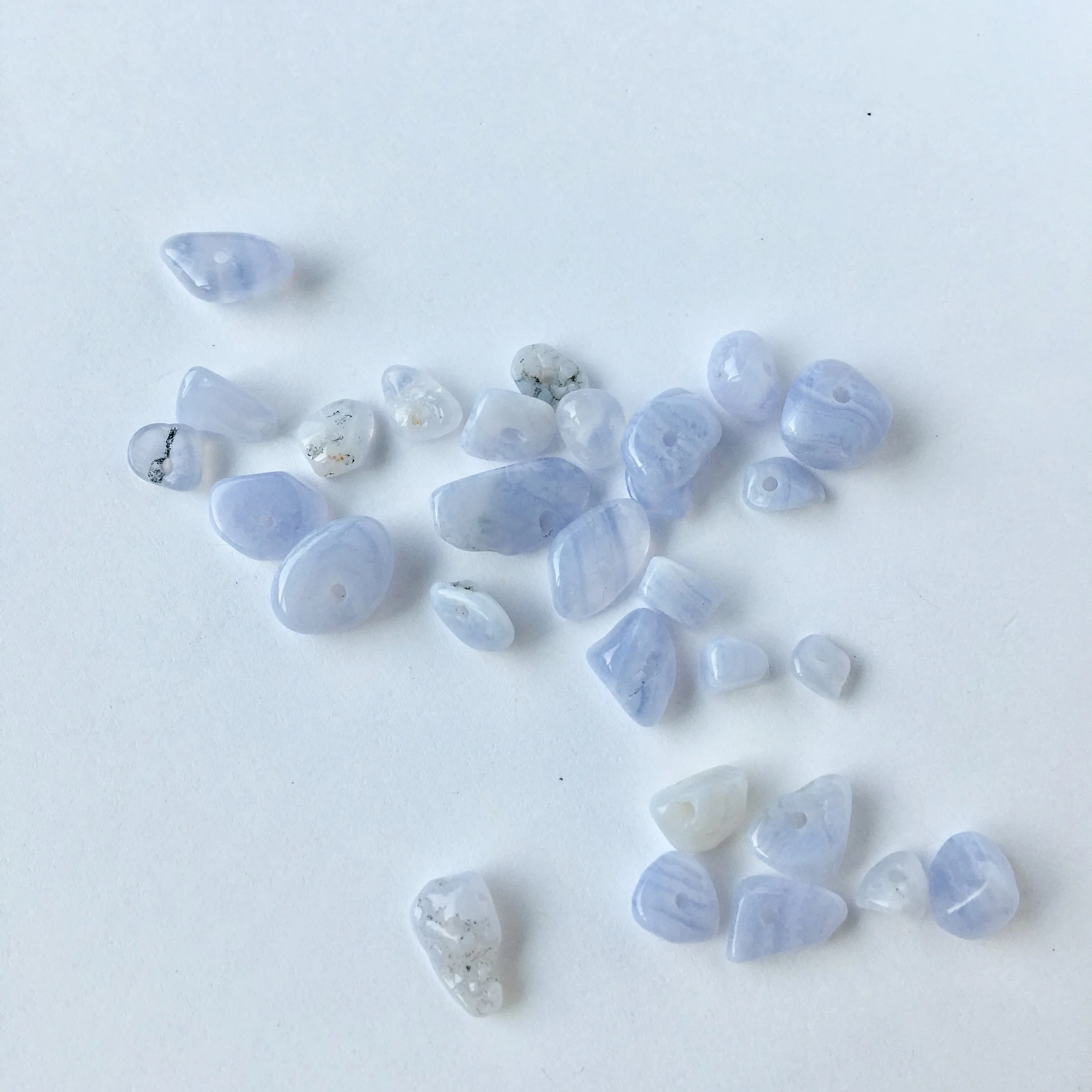 Chalcedony: Promotes peace, connection and good will. Use for stability and dreaming