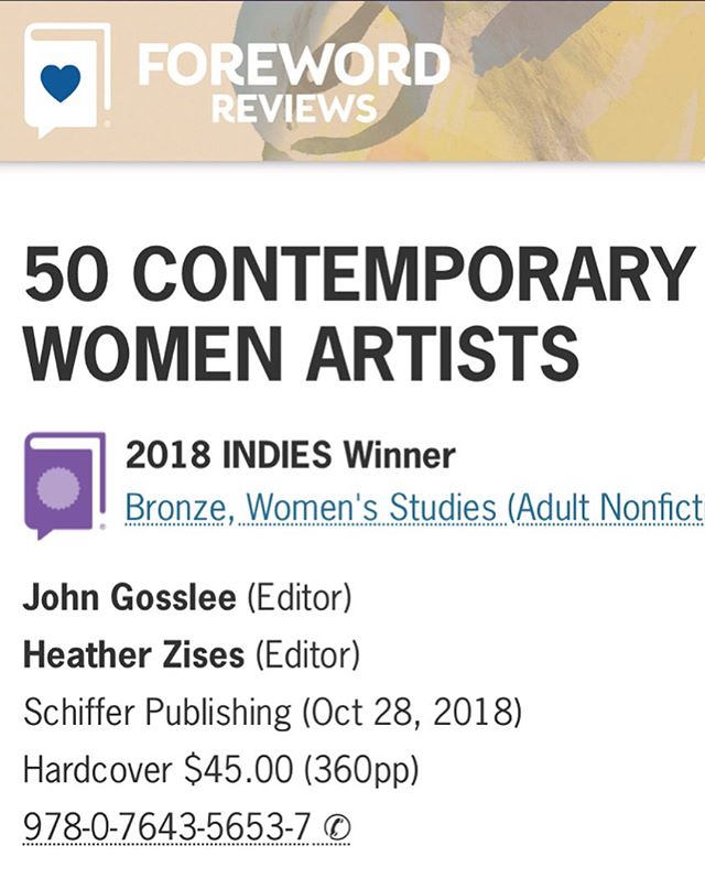 Excited to announce 50 CWA won bronze in the Women&rsquo;s Studies category for the Foreword INDIES Awards. 🎉 📕 🤓 🥳 💗
.
.
.

Thank you @forewordreviews for recognizing our important survey!!!
👩🏻&zwj;🎤👩🏼&zwj;🎤👩🏽&zwj;🎤👩🏾&zwj;🎤👩🏿&zwj;