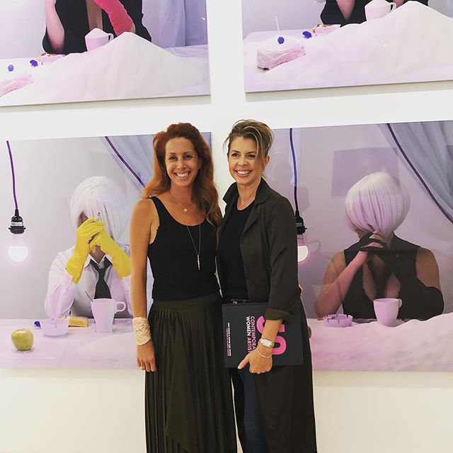 Thank you @monica_l_king for supporting our book in your new gallery!! Wishing you tons of success in your new frontier.🤩✨💖 #50cwa #artbook #womenartists #curators #dealers @schifferpublishing @johngosslee