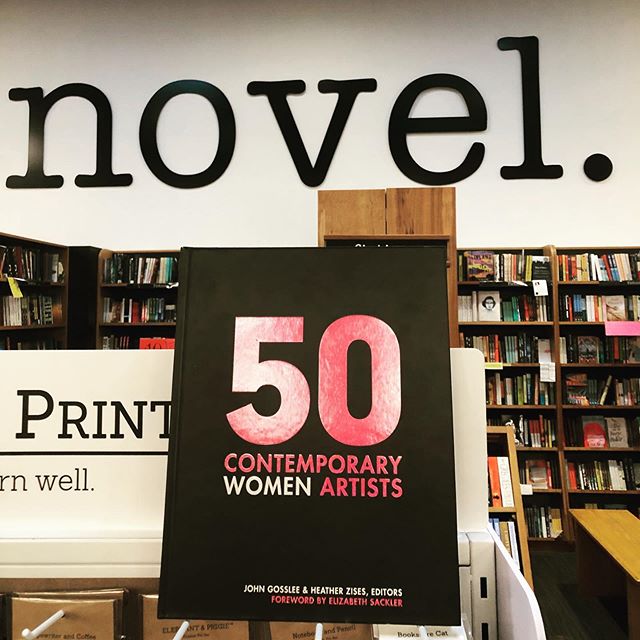 Spotted at @novelmemphis bookstore! Thank you for supporting @50cwa 🌟💖📚
📸: @artgrl321a .
.
.
#50cwa #artbook #art #books #womenartists #novel #memphis @schifferpublishing @heatherzises @johngosslee