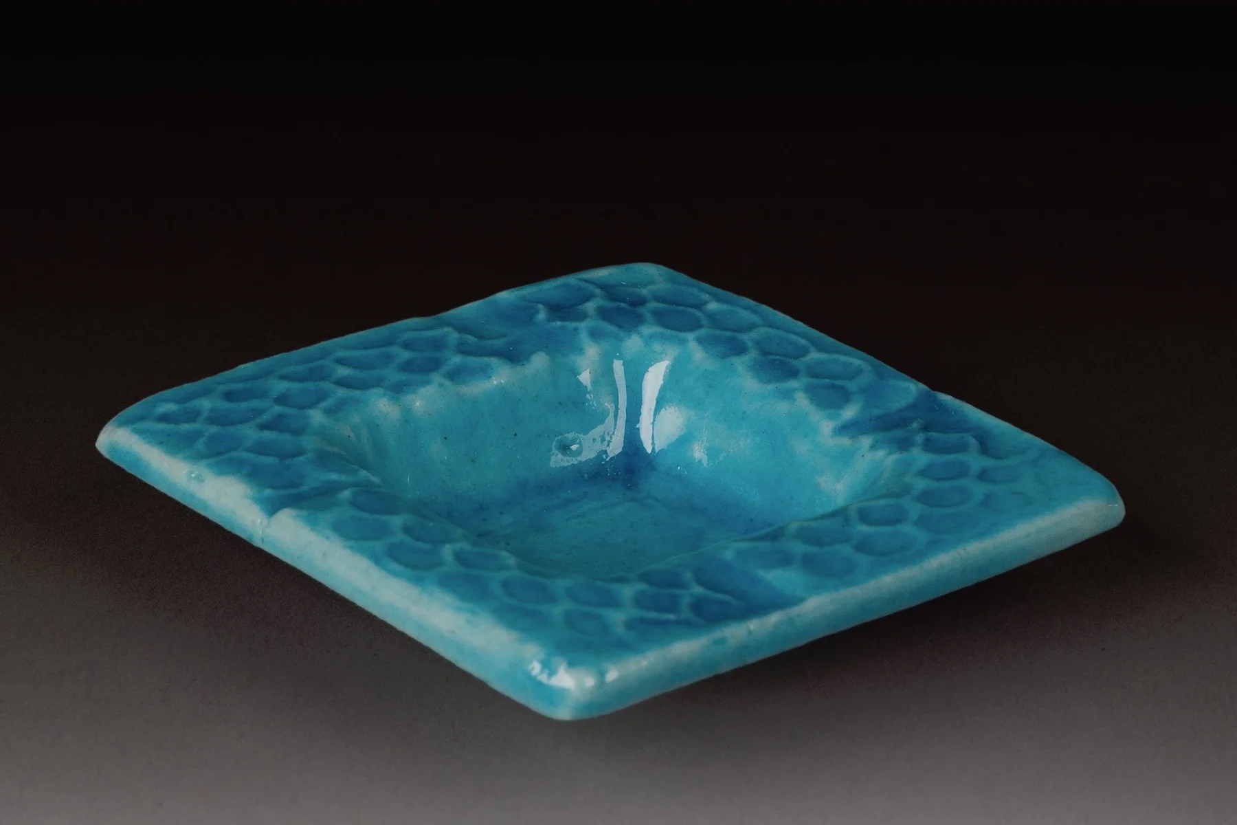 small fritware dish