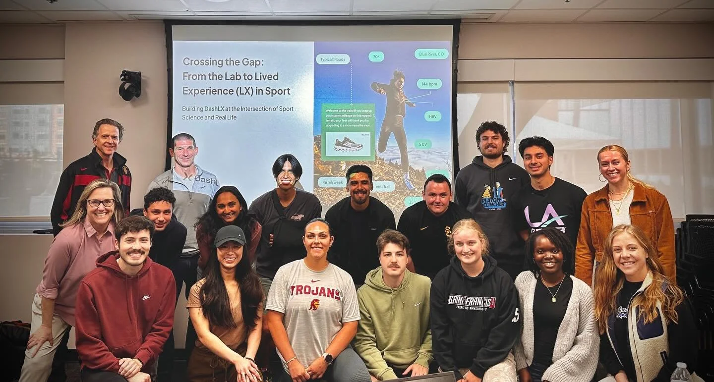 We were grateful to welcome back USC DPT alum and DASH LX co-founder for a thoughtful conversation with our students, faculty and researchers this week.

He reminded us that every athlete&rsquo;s movement tells a story shaped by their training histor
