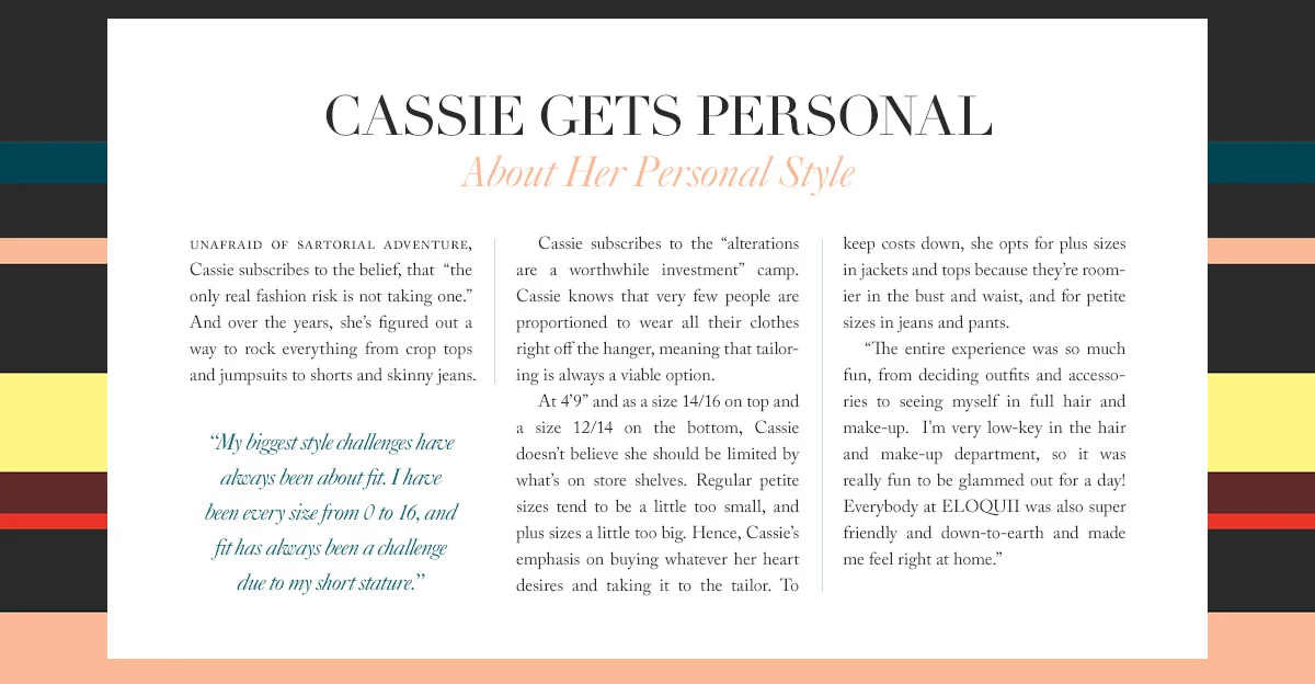 Cassandra Westfall-Lemp - Petite Blogger Spotlight Series