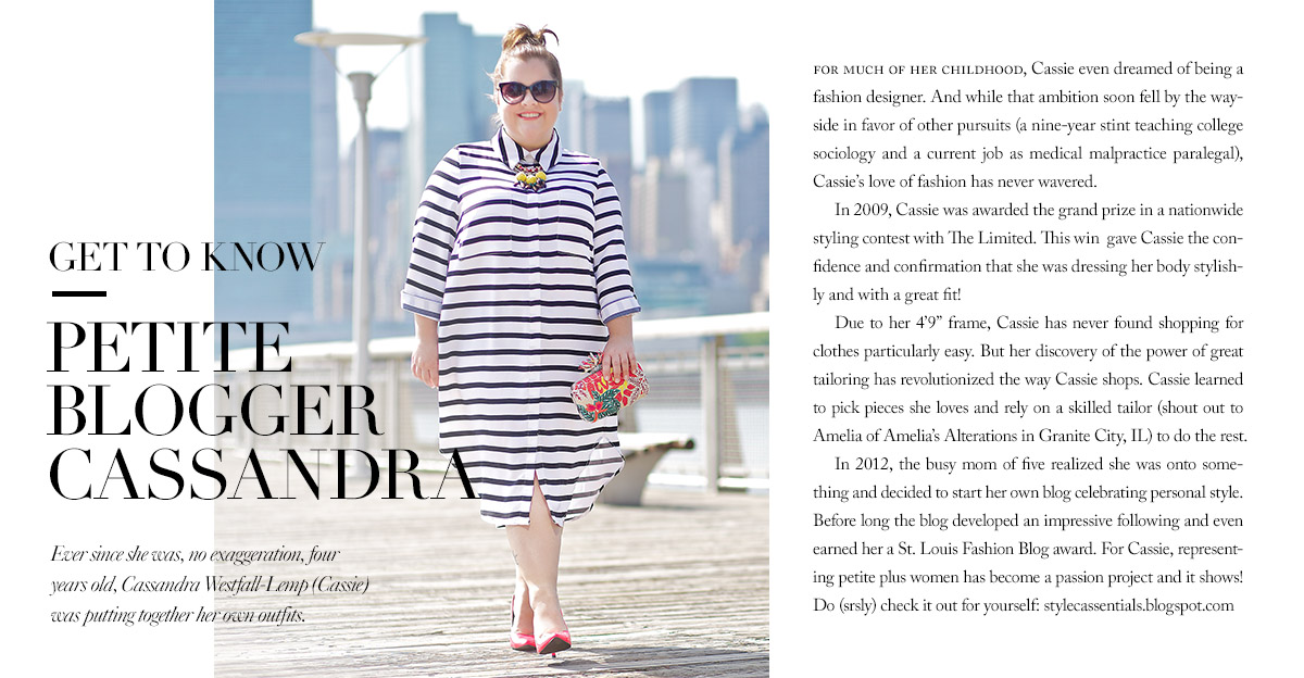 Cassandra Westfall-Lemp - Petite Blogger Spotlight Series