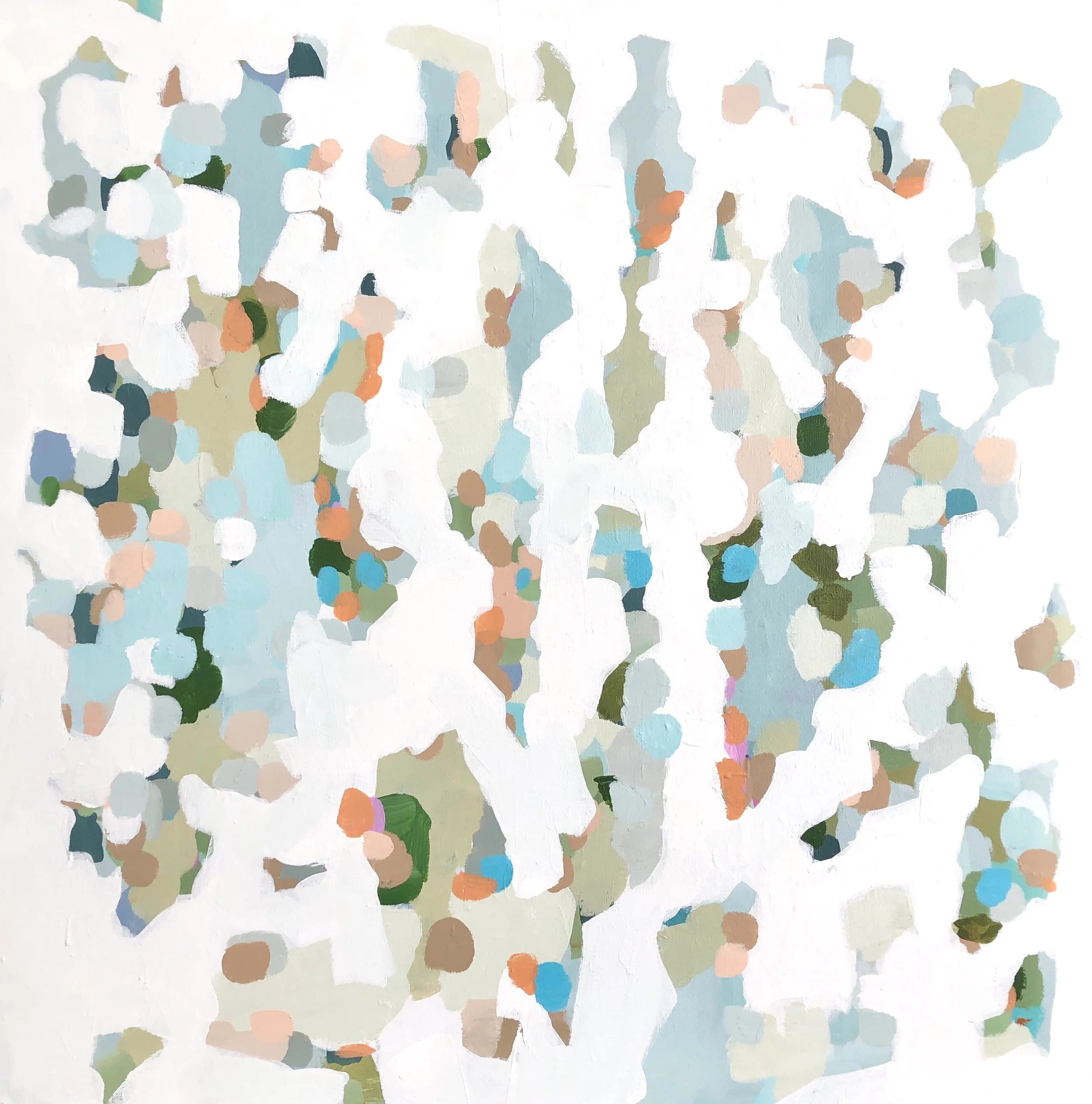 Erin McIntosh, Garden of Sage and Peaches, 24x24, 1400.jpg
