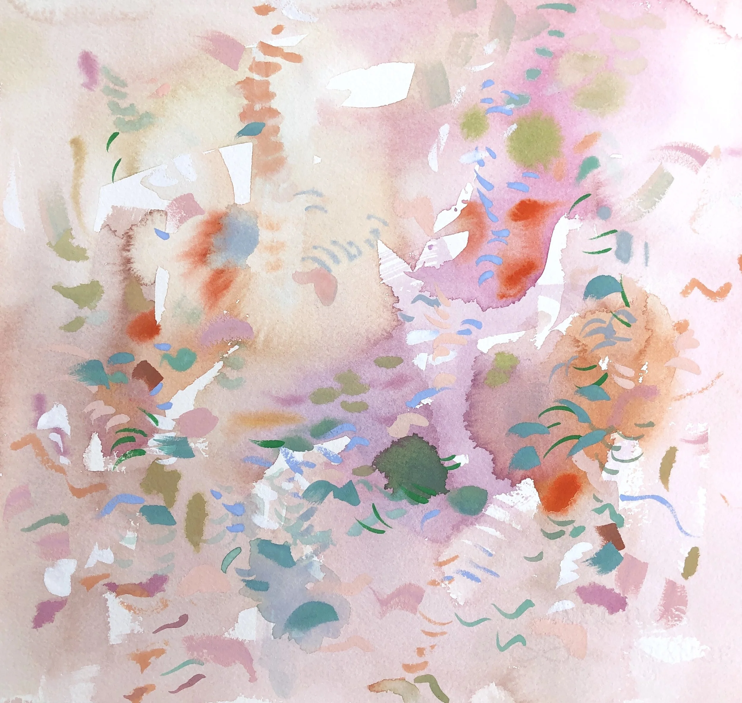 Erin McIntosh, Gestural Pink 1, 11x12, 325.jpg
