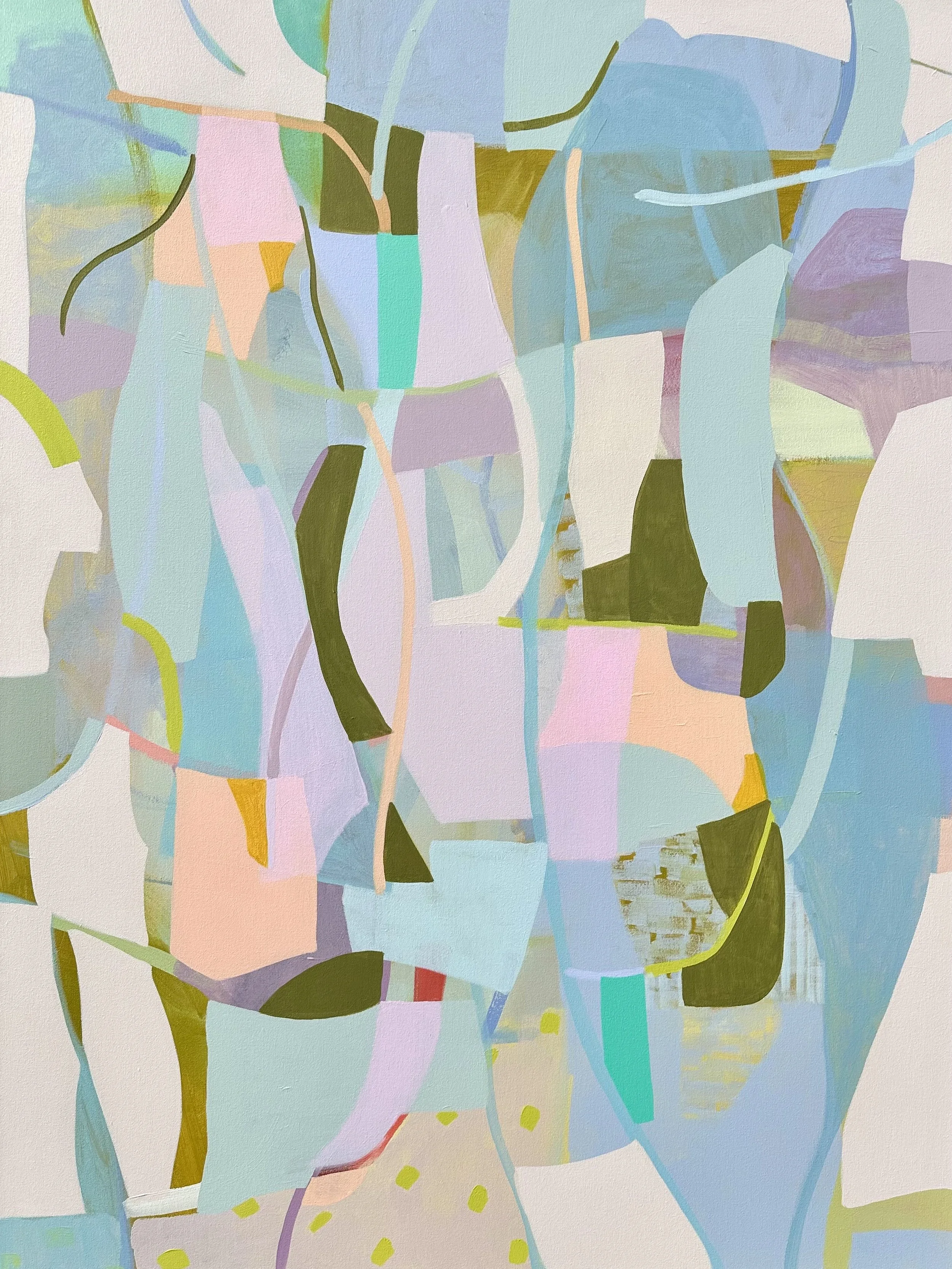  Seashells, 2026, Acrylic on canvas, 48×36 in., available at  Gregg Irby Gallery  