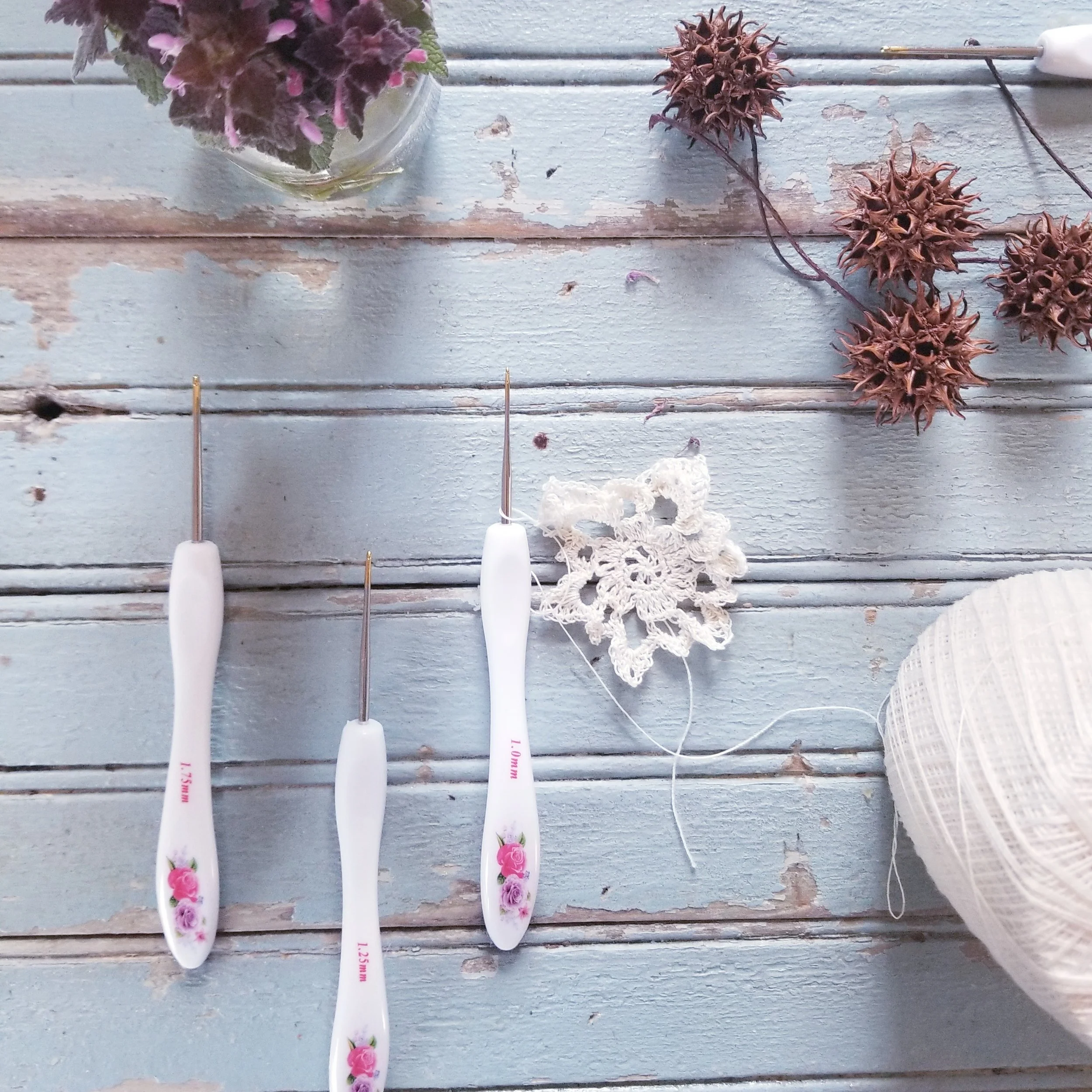 How to Crochet with Thread