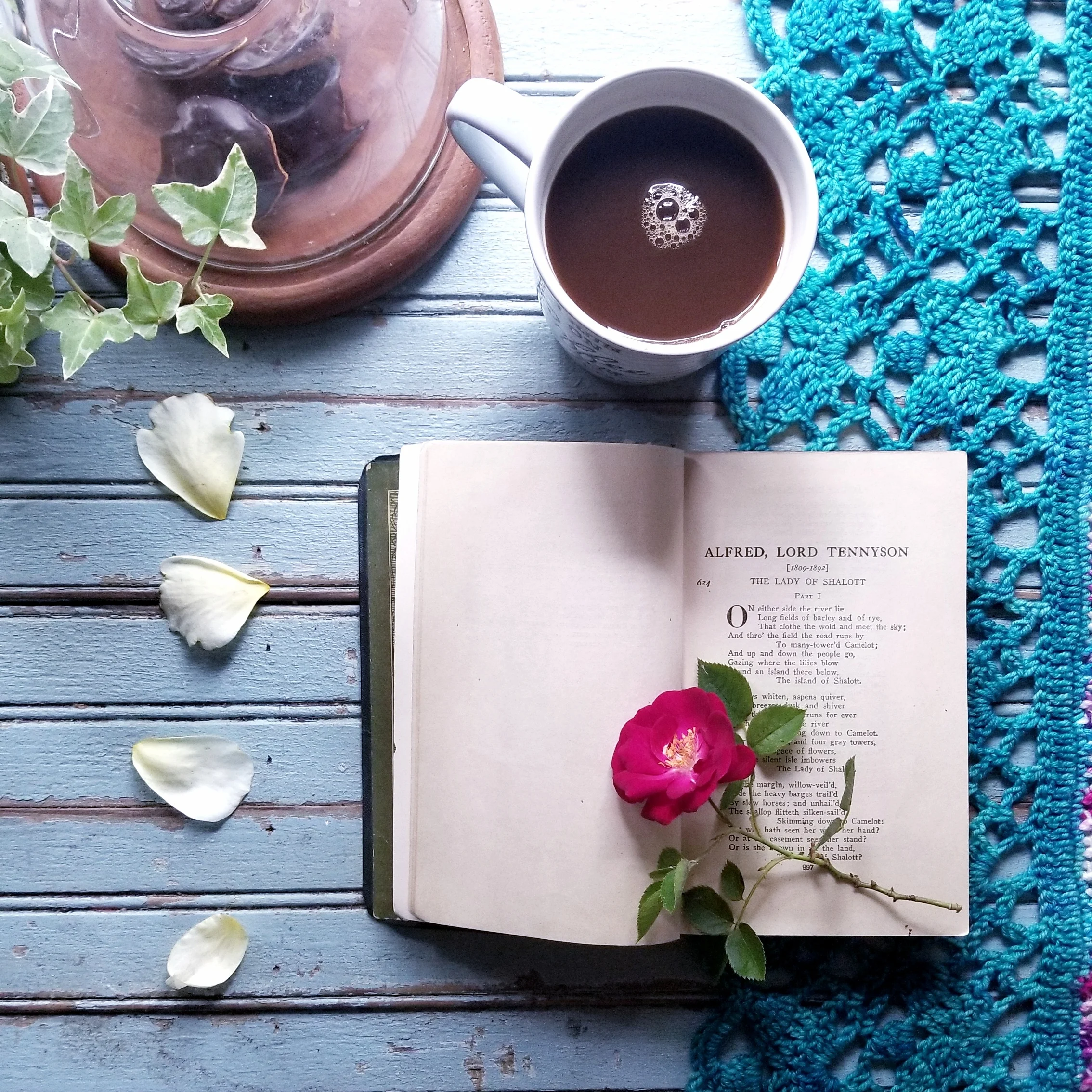 Enjoy some coffee with your crochet!