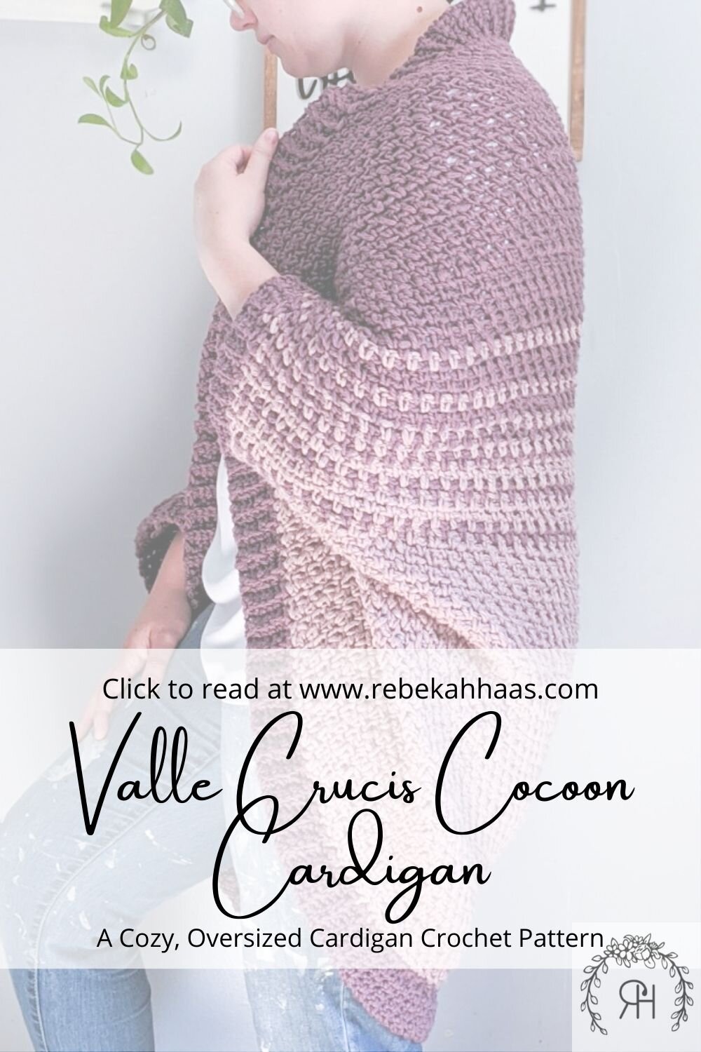 Easy Crochet Cocoon Cardigan for Fall — Rebekah Haas Crochet