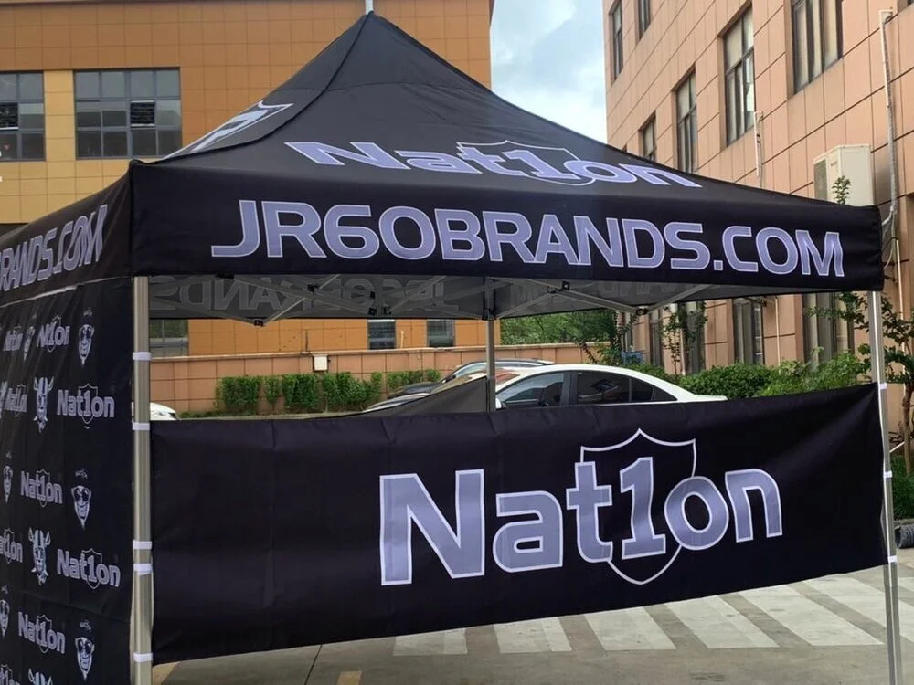 Custom Canopy and Tailgate Package