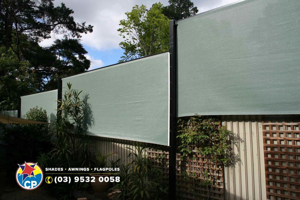Privacy Screens — CREW PRODUCTS, MELBOURNE SHADE SAILS