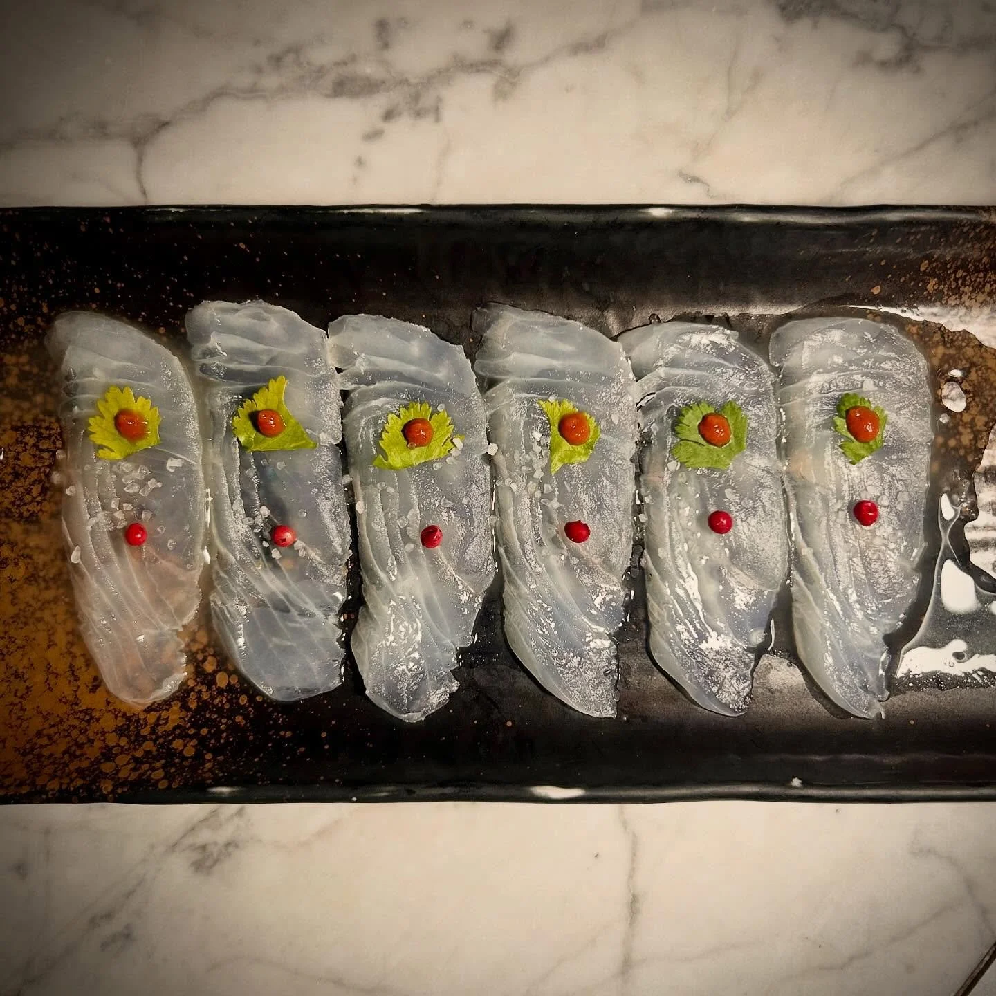 A must-try: 
the hamachi note 🥢 
Write that down! 🖊️ 
#omakase #sushinote #ventura #shermanoaks #sushi