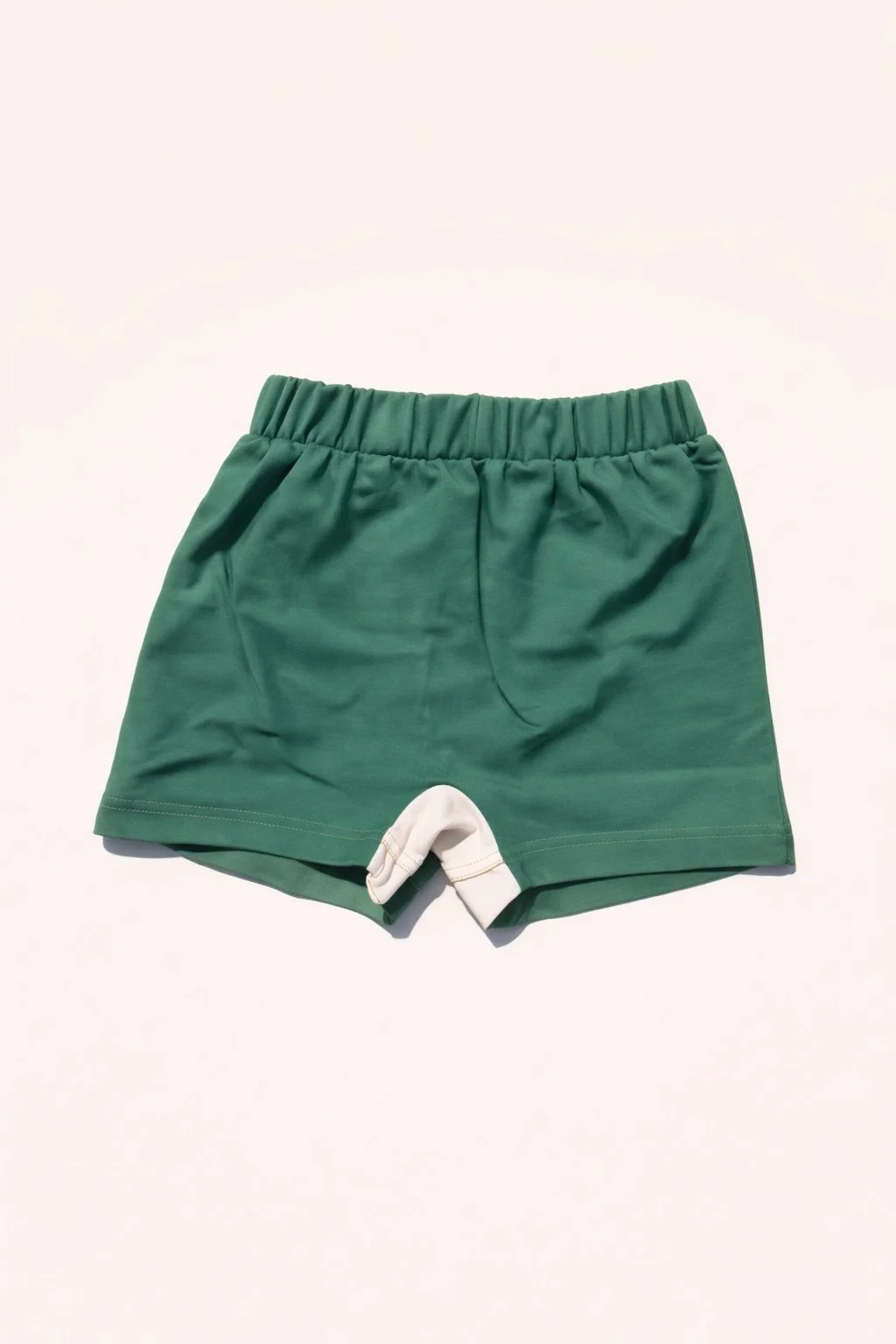 Bucco Solid Green Swim Shorts