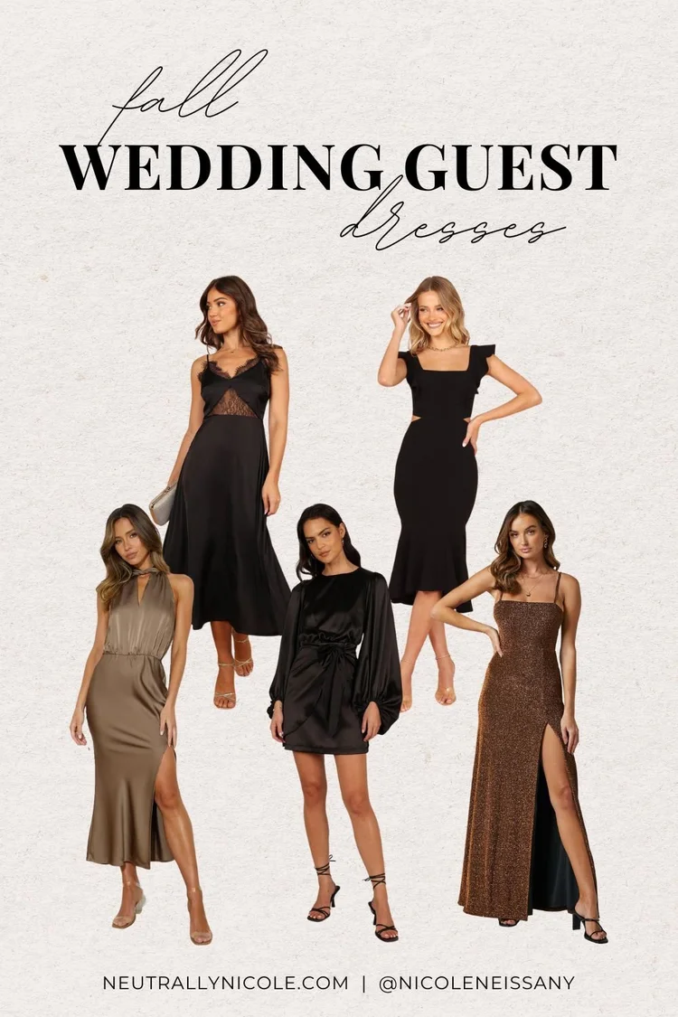 Neutral Wedding Guest Dresses For Fall — Neutrally Nicole