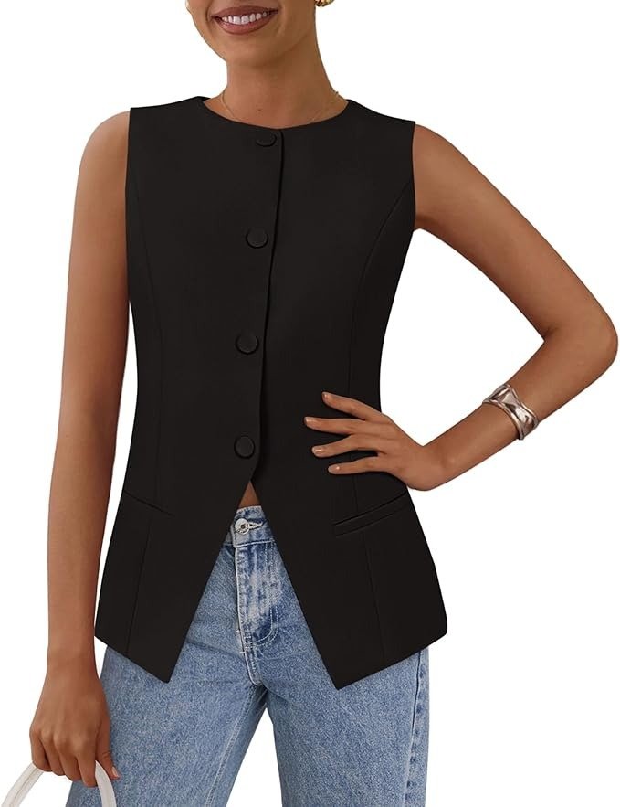 Amazon Button Down Vest [shop]