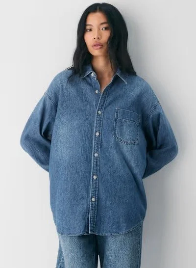 Aritzia Denim Shirt [shop]