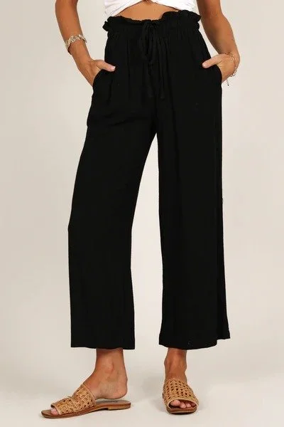 Petal &amp; Pup Drawstring Linen Pants [shop]