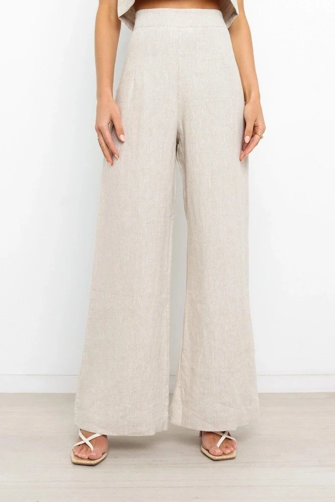 Petal &amp; Pup High Waisted Linen Pants [shop]