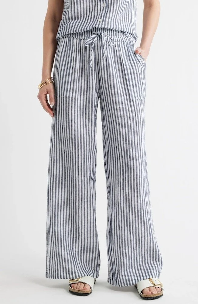Nordstrom Wide Leg Linen Pants [shop]