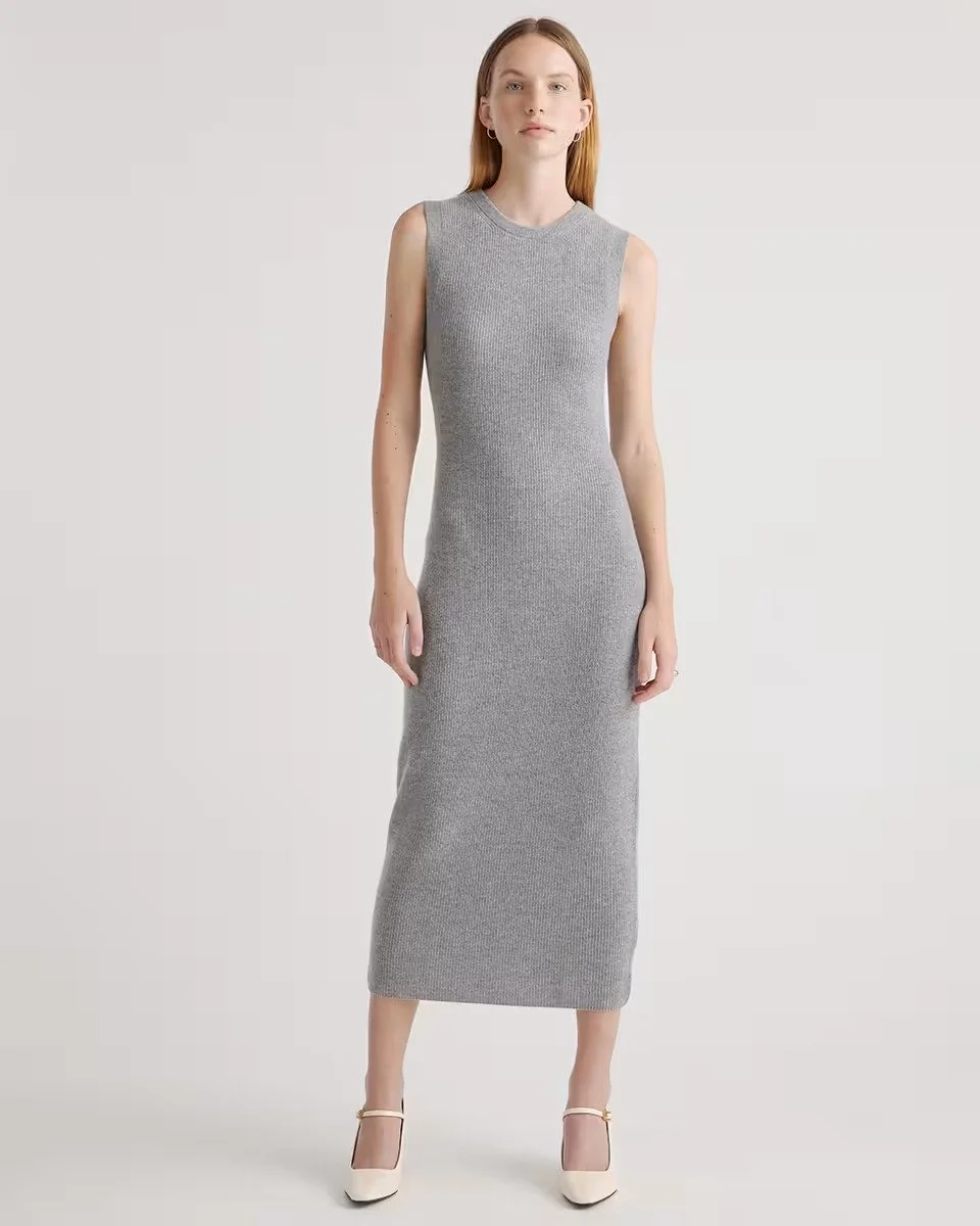 Quince Sleeveless Sweater Dress [shop]