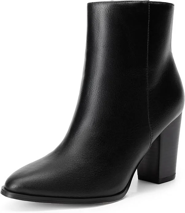 Amazon Leather Ankle Boots [shop]