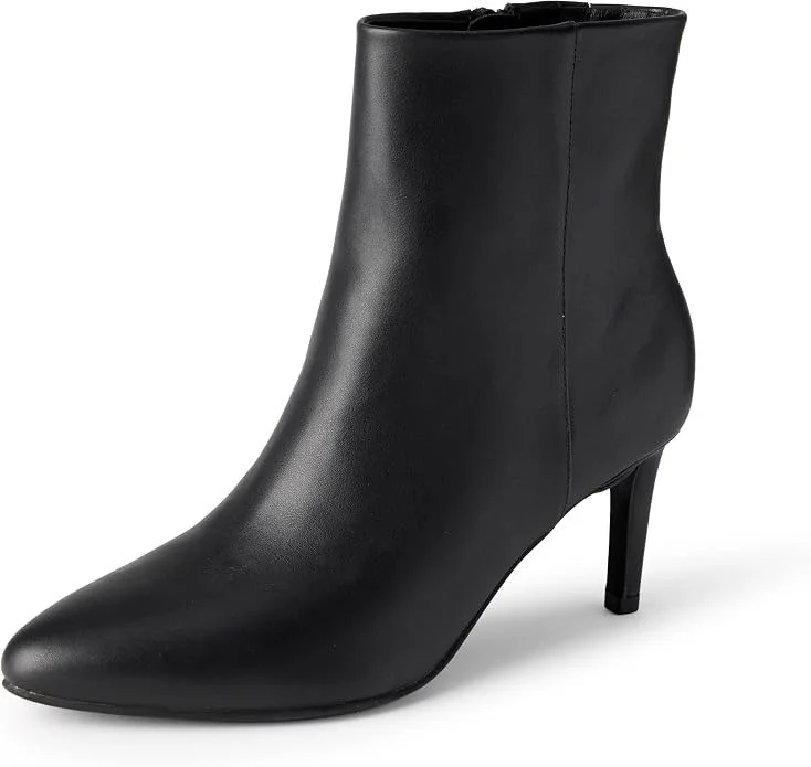 Amazon Leather Ankle Boots [shop]
