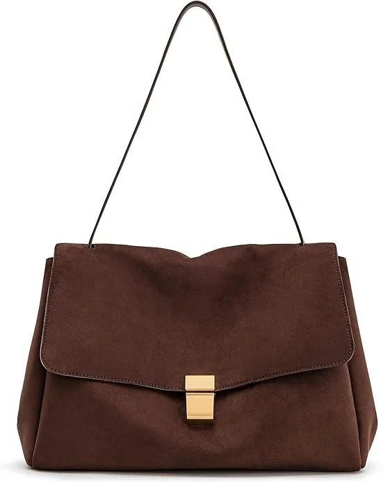 Amazon Suede Shoulder Bag [shop]