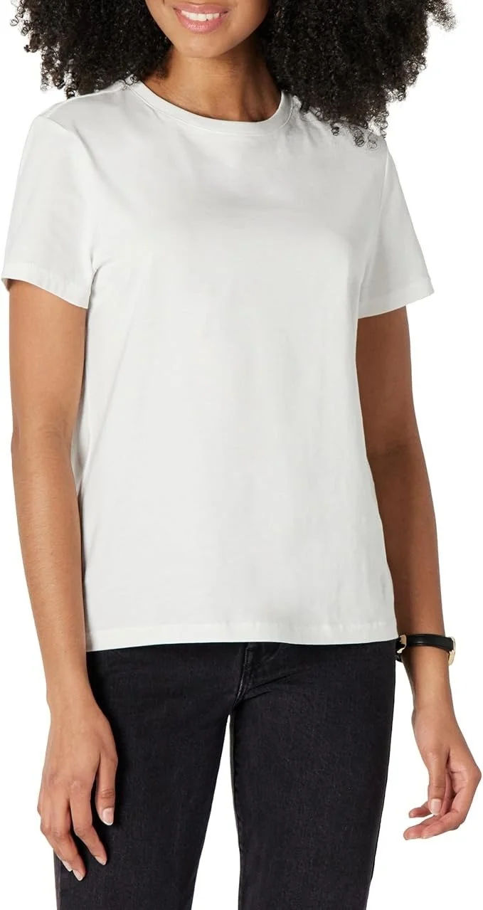 Amazon Cotton Crewneck T-Shirt [shop]