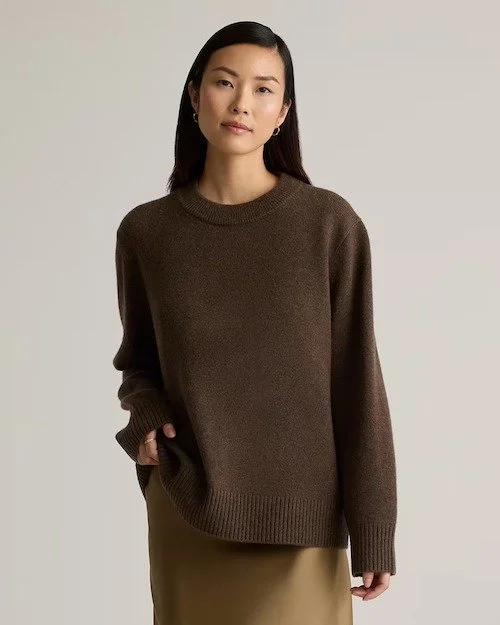 Quince Oversized Crewneck Sweater [shop]