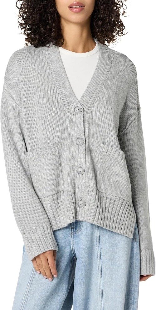 Amazon V-Neck Chunky Cardigan [shop]