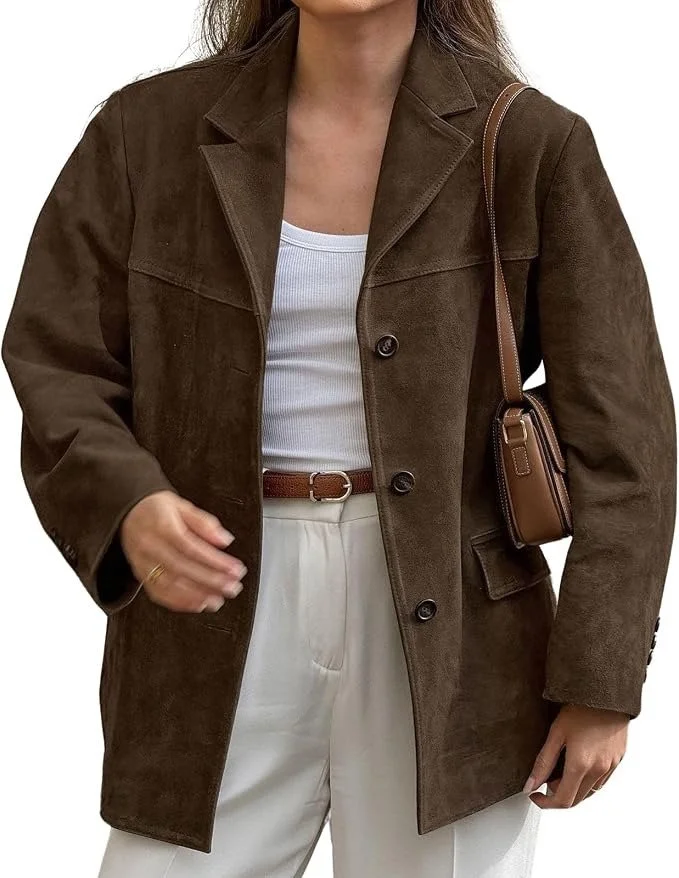 Amazon Suede Jacket [shop]