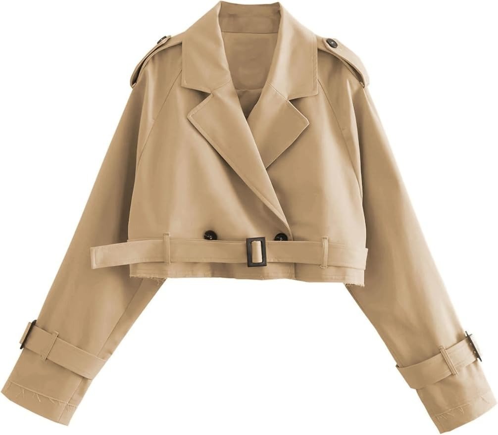 Amazon Cropped Trench [shop]