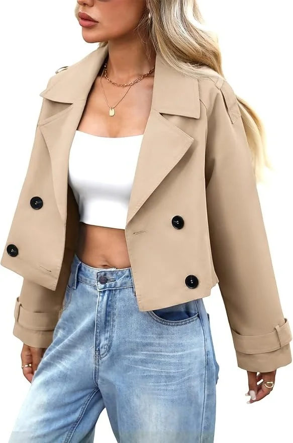 Amazon Cropped Trench [shop]