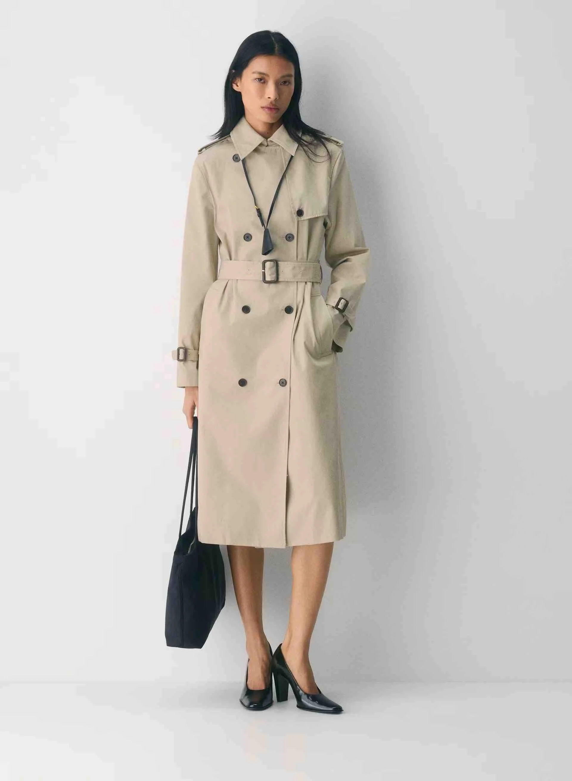 Aritzia Long Trench Coat [shop]