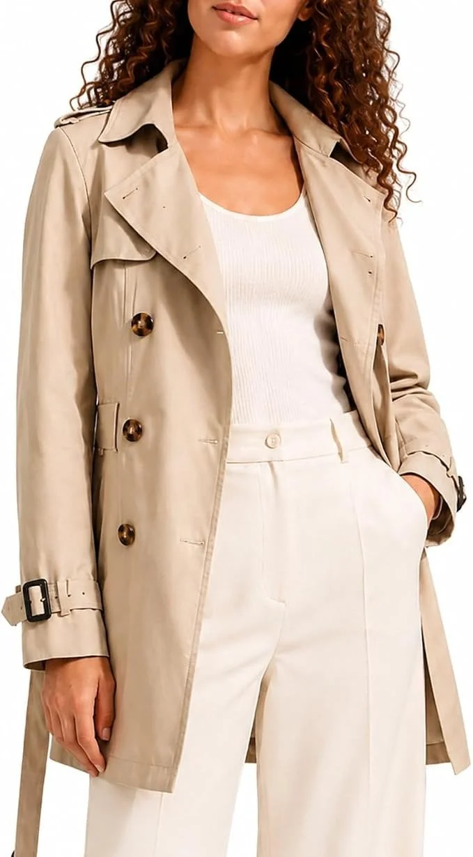 Amazon Mid-Length Trench Coat [shop]