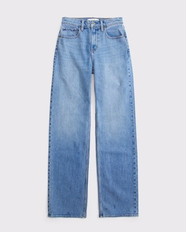 ✓ Abercrombie High Rise Relaxed Jeans [shop]