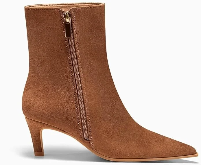 Amazon Suede Ankle Boots [shop]