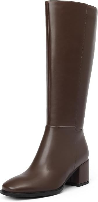Amazon Leather Knee-High Boots [shop]