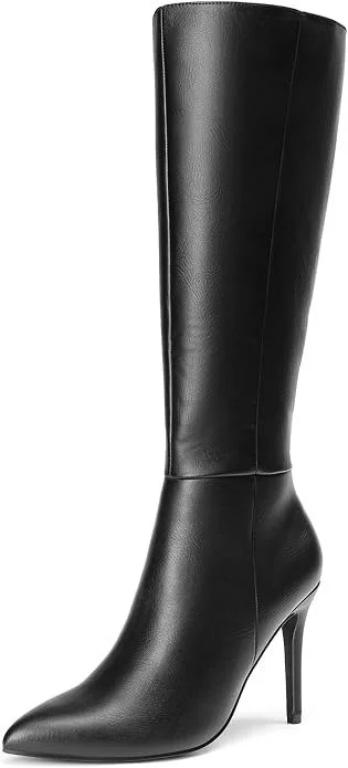 Amazon Stiletto Heel Knee-High Boots [shop]