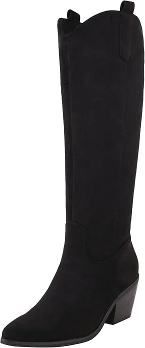 Amazon Suede Western Knee-High Boots [shop]