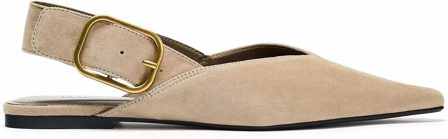 Amazon Suede Slingback Flats [shop]