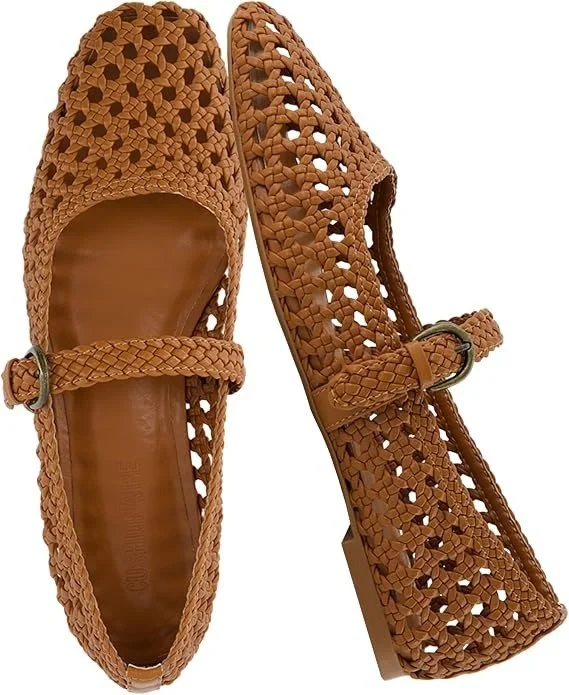 Amazon Woven Mary Janes [shop]