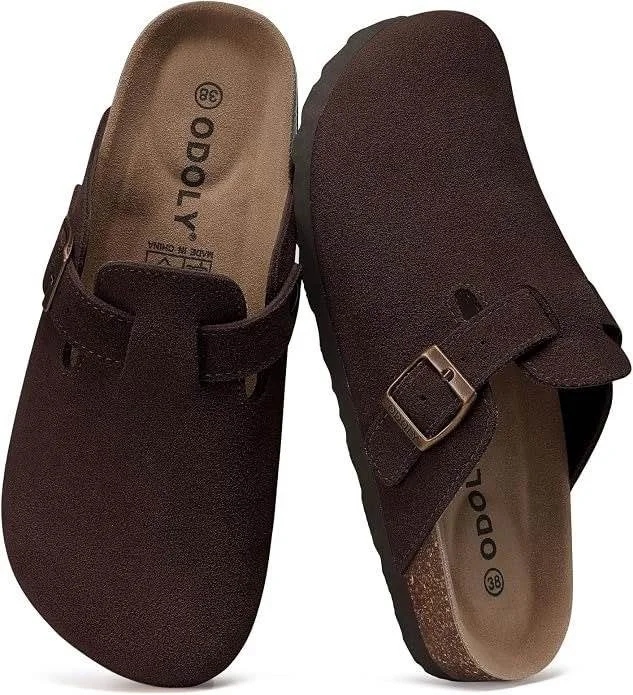 Amazon Suede Clogs [shop]