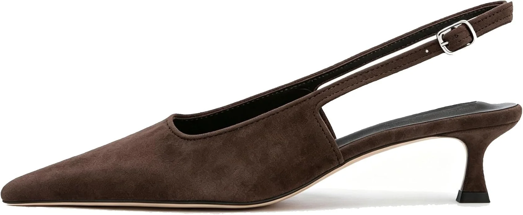Amazon Suede Slingback Heels [shop]